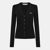 Off Ribbed Cardi Ld99