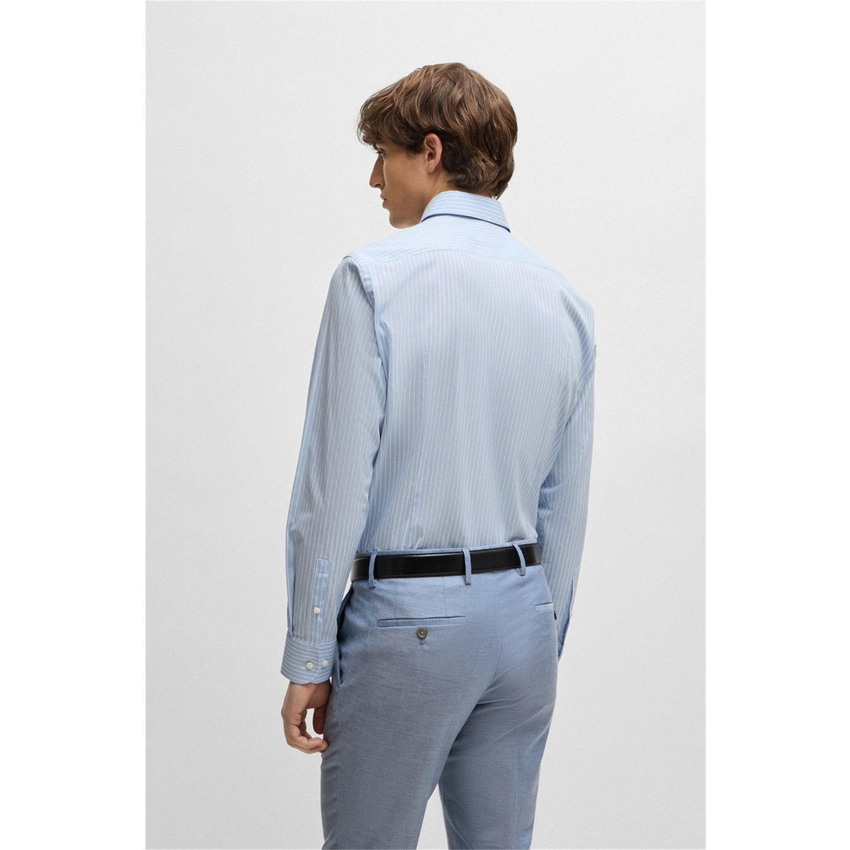 Men's HBB HHANK Patterned Long-Sleeve Shirt