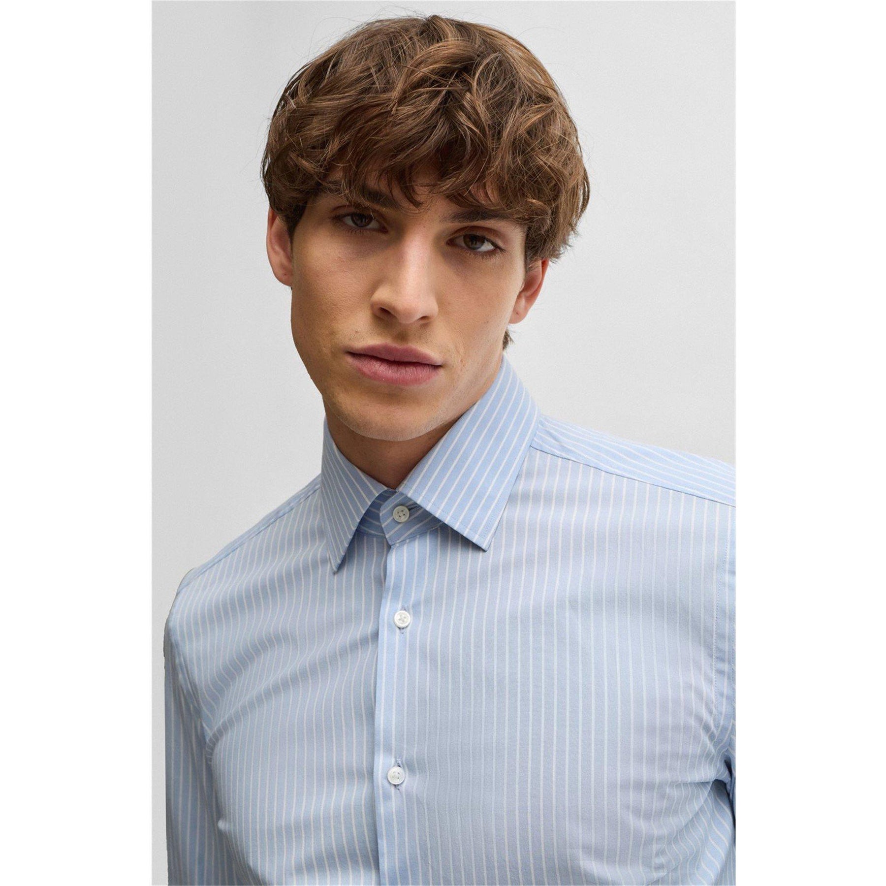 Men's HBB HHANK Patterned Long-Sleeve Shirt