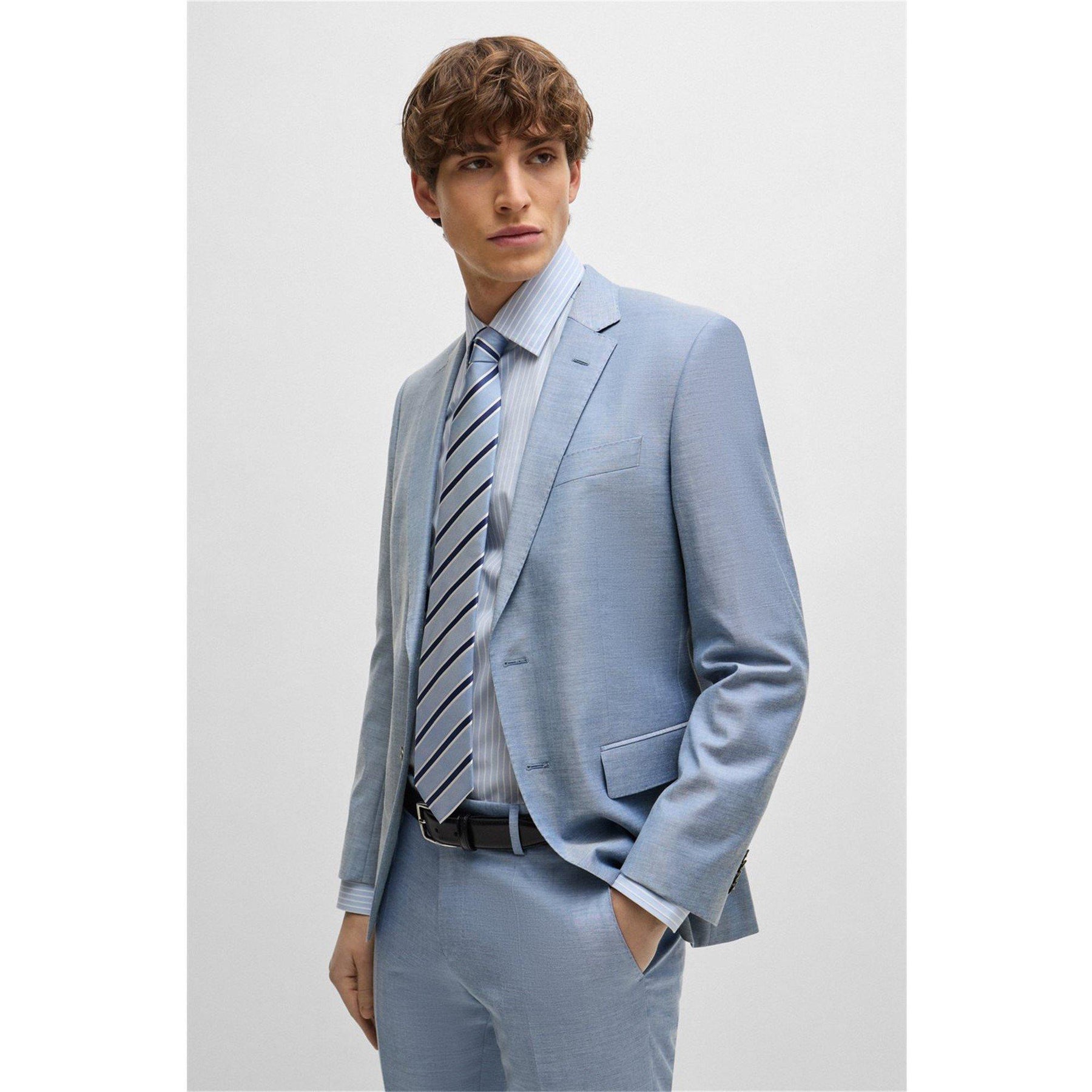 Men's HBB HHANK Patterned Long-Sleeve Shirt