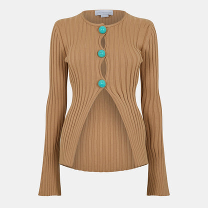 Ribbed Cardigan