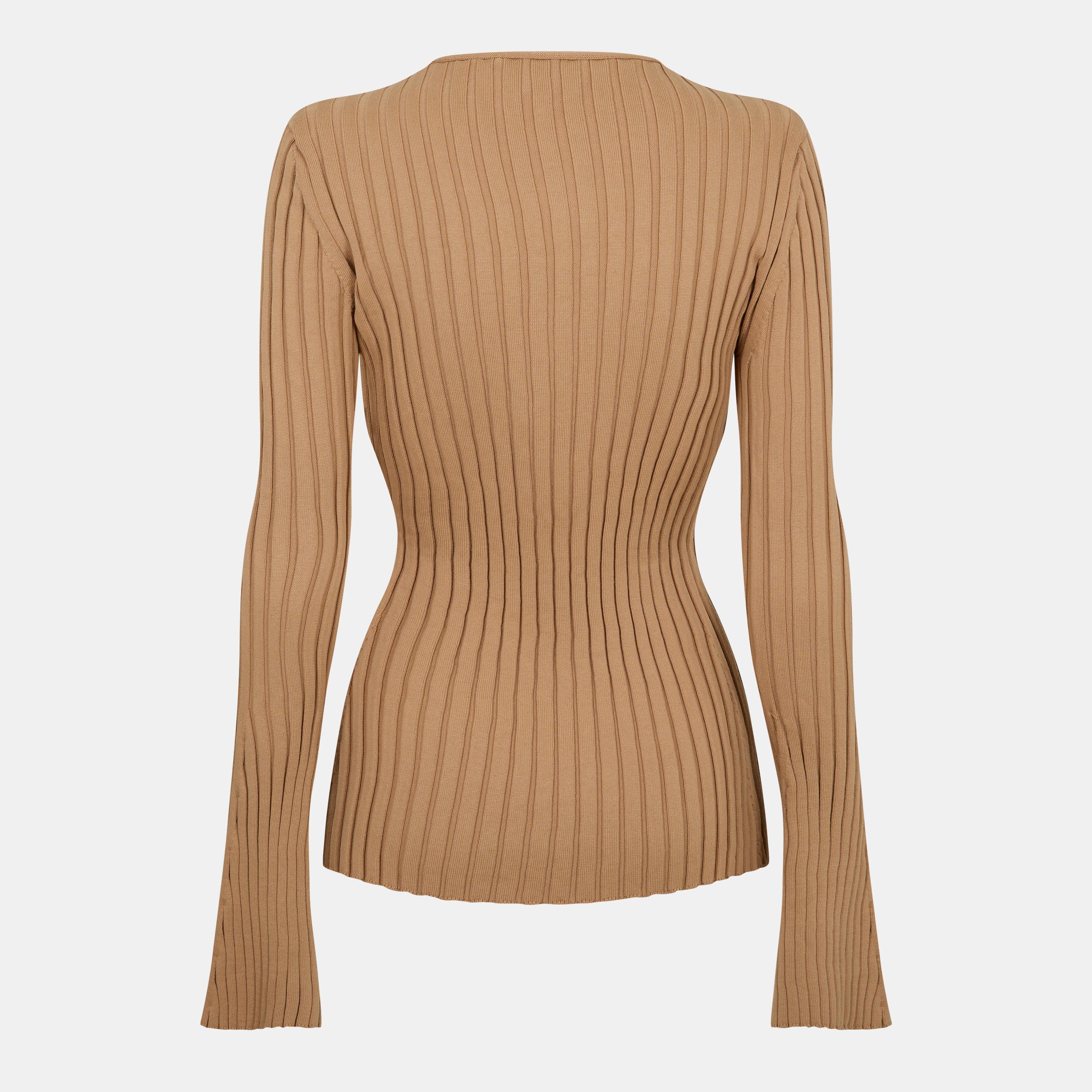 Ribbed Cardigan