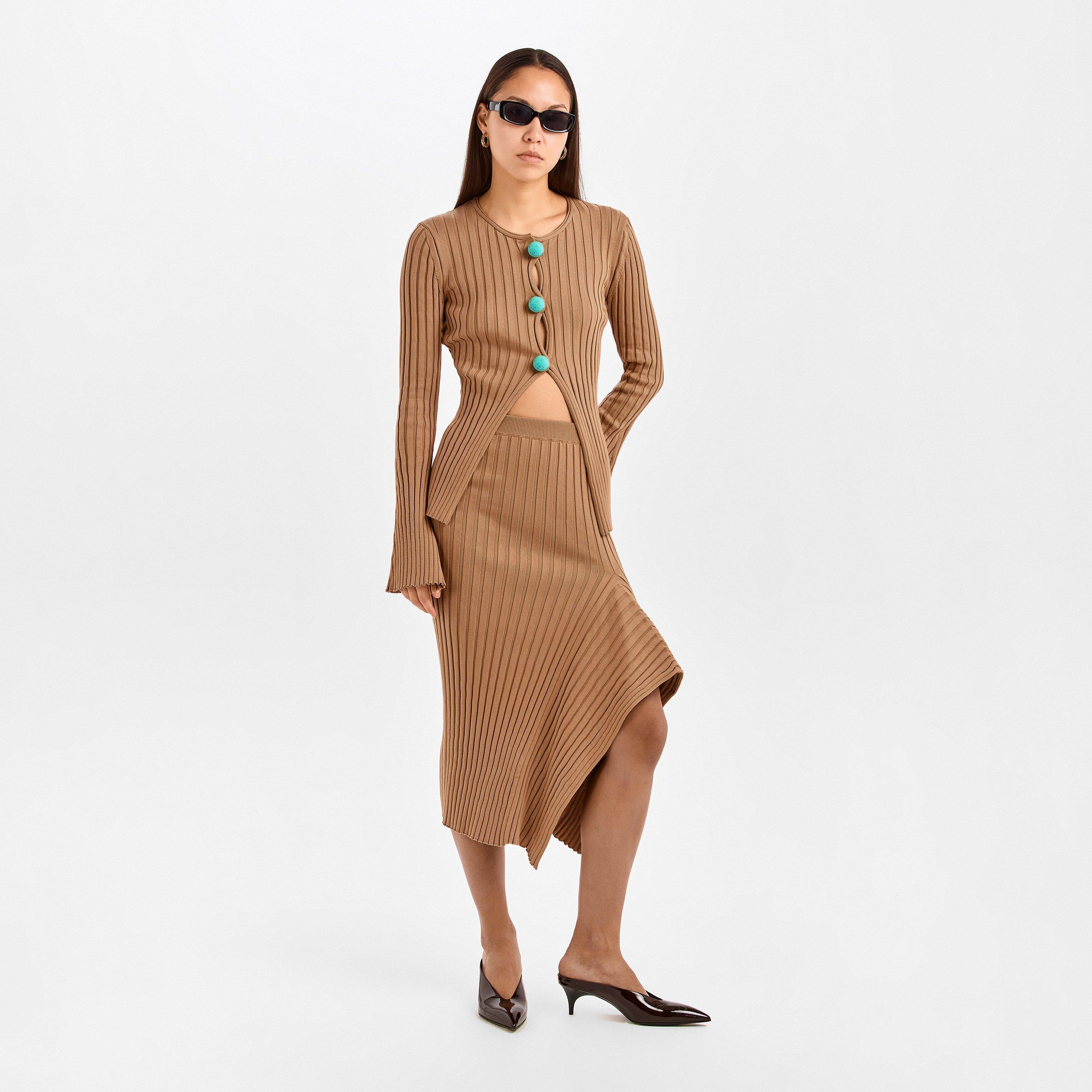 Ribbed Cardigan