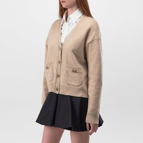 Cashmere Knit Cardigan