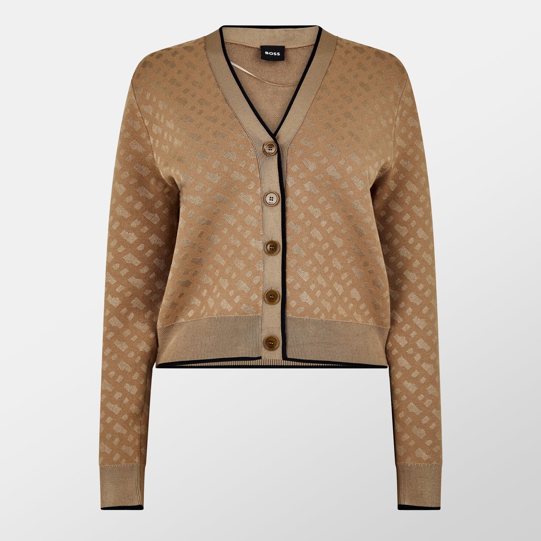 Women's BB Knitted Cardigan, Fabric Style