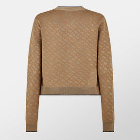 Women's BB Knitted Cardigan, Fabric Style