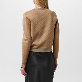 Women's BB Knitted Cardigan, Fabric Style