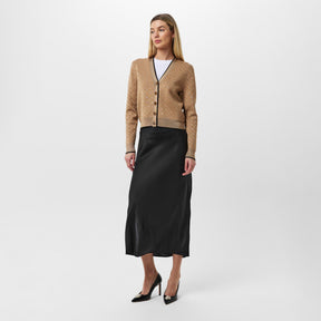 Women's BB Knitted Cardigan, Fabric Style