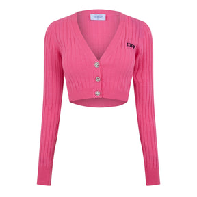 We Upside Down Crop Cardigan