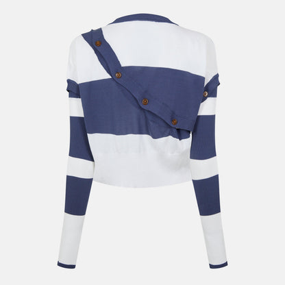 Viv Olivia Structured Knit Cardigan
