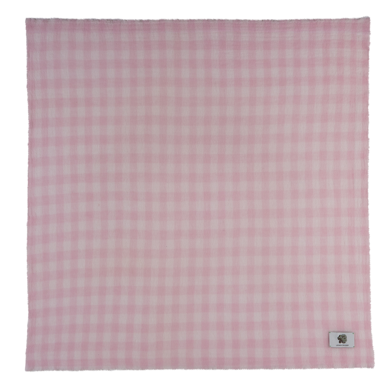 Summer Gingham Stole Ballerina - Cashmere