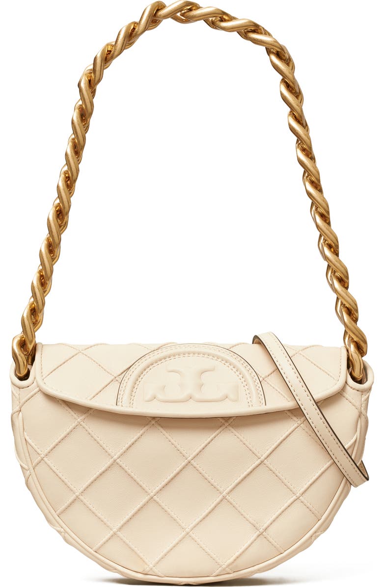 Mini Fleming Soft Crescent Shoulder Bag