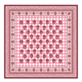 The Bucolic Escapade Silk scarf 50 Blush - Silk