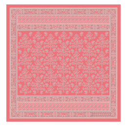 Tree of Life Silk scarf 50 Tomato - Silk
