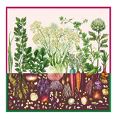 Beyond the Garden Silk scarf 90 Multicolor - Silk