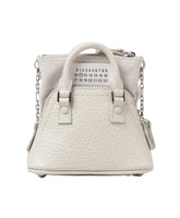 Grey Crossbody Bag Zip Closure