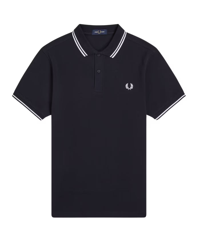 Fred Perry Classic Polo Shirt with Double Tipping