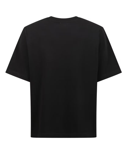 Casablanca Cotton T-shirt with print and logo