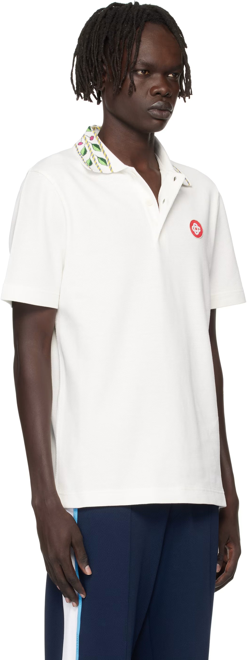 Off-White Classic Laurel Pique Polo