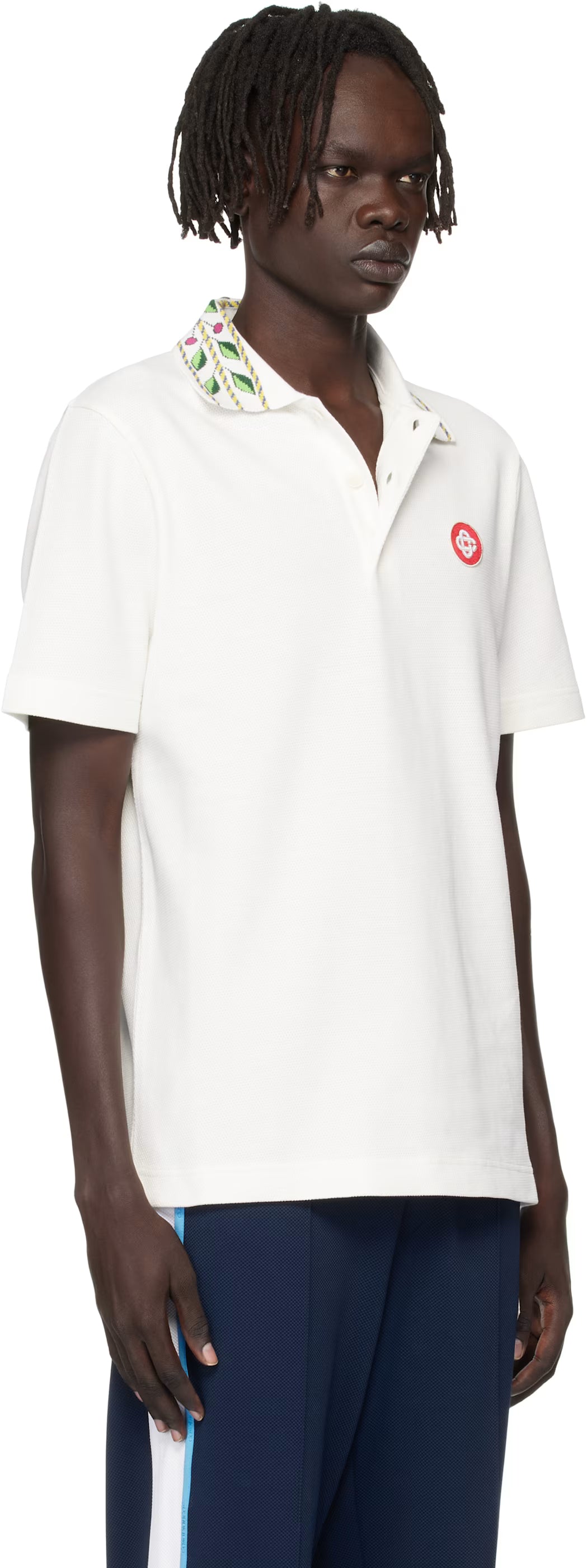 Off-White Classic Laurel Pique Polo