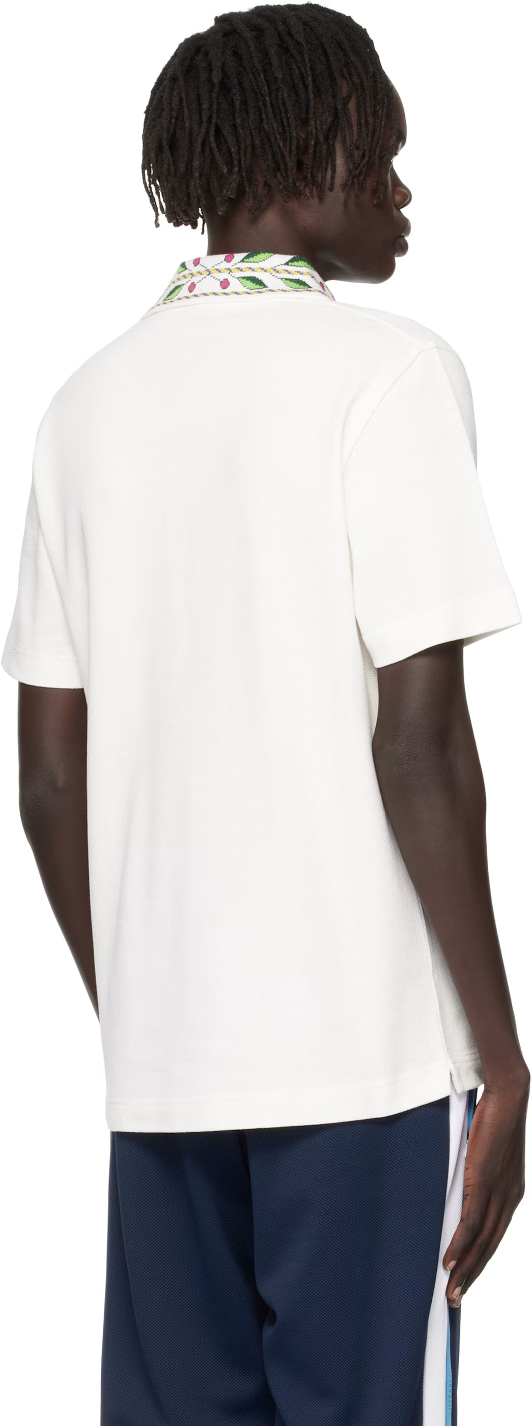 Off-White Classic Laurel Pique Polo