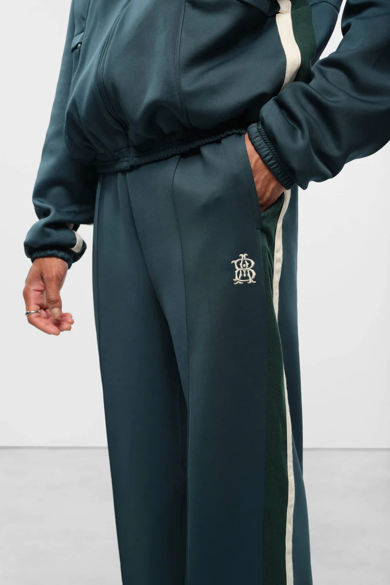 Monogram trackpant - epsom green/ecru
