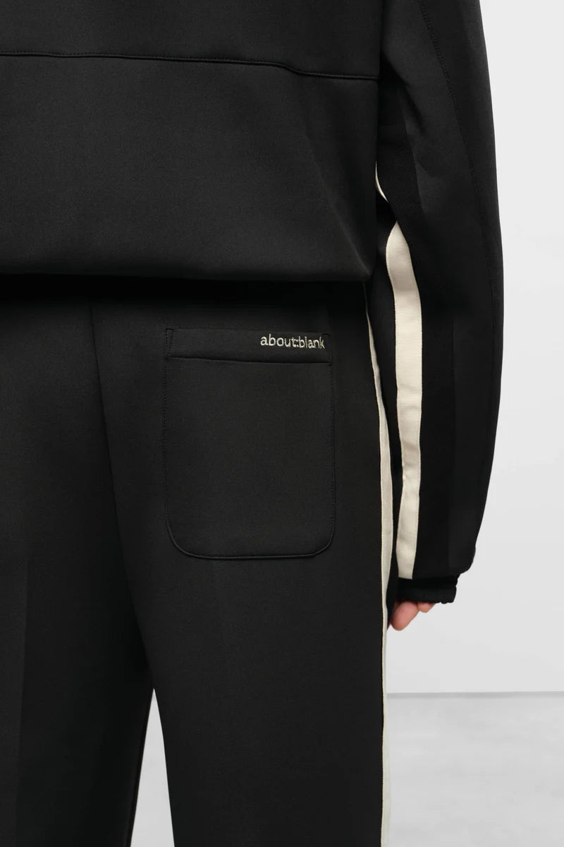 Monogram trackpant - black/ecru