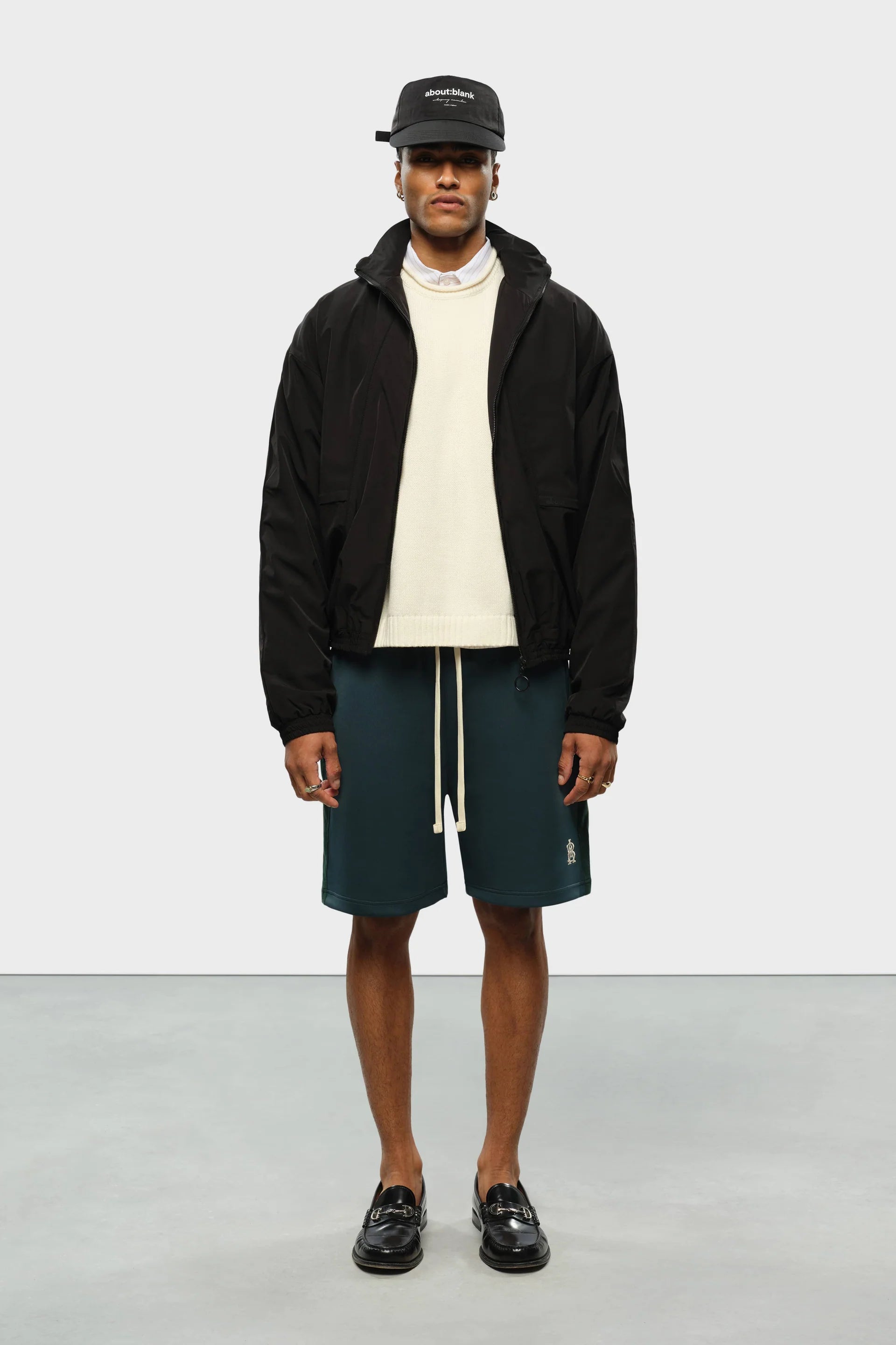 Monogram track short