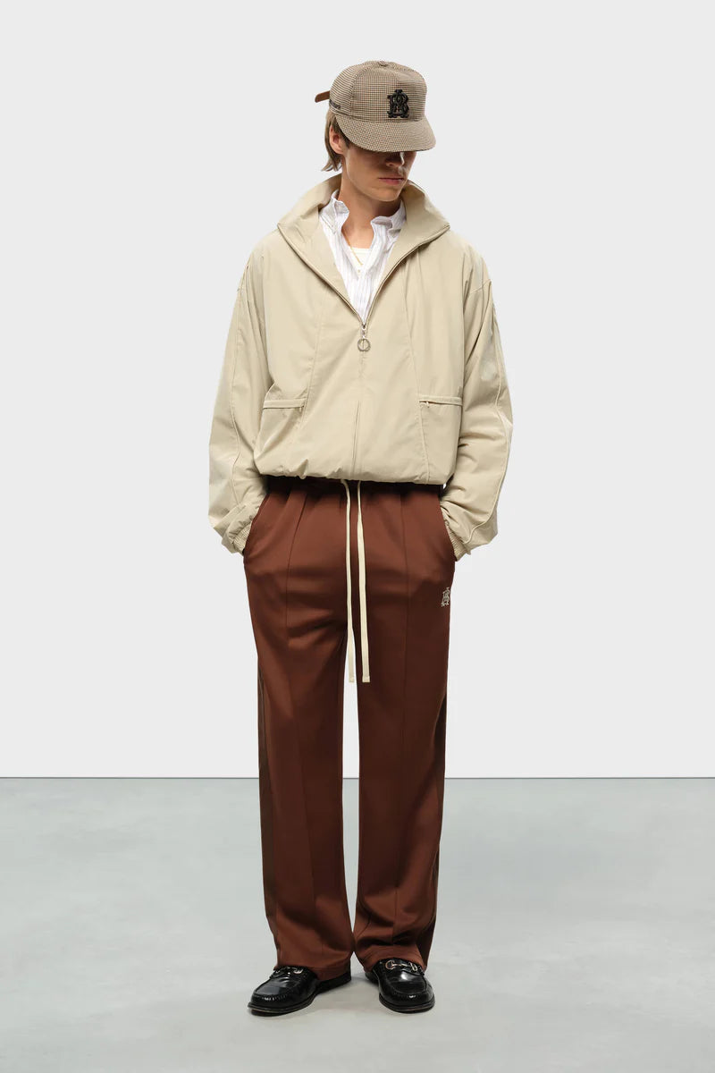 Monogram trackpant - brown/ecru