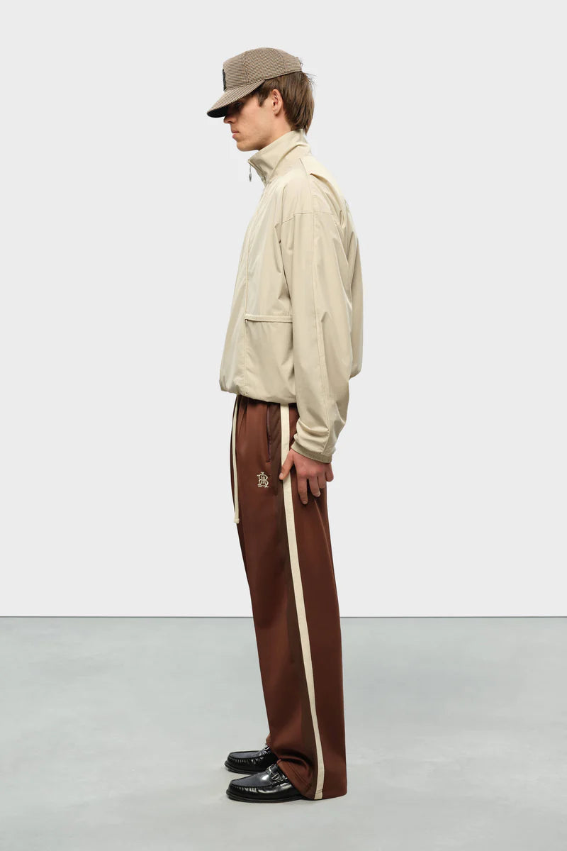 Monogram trackpant - brown/ecru
