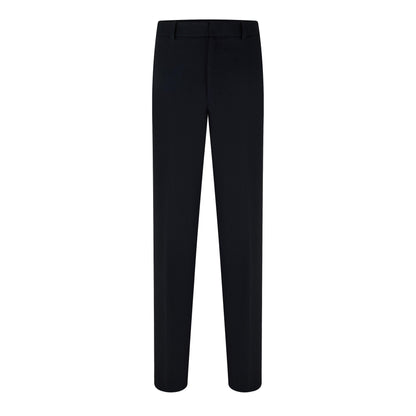 High Waisted Straight Leg Trousers