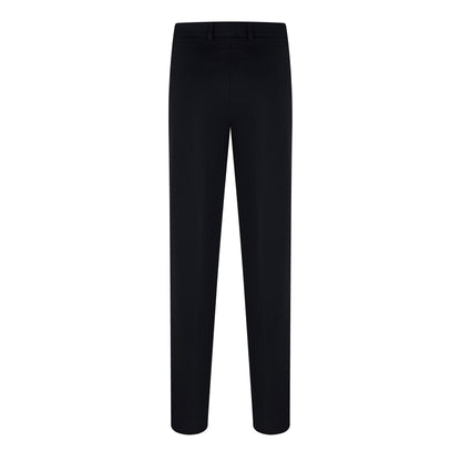 High Waisted Straight Leg Trousers