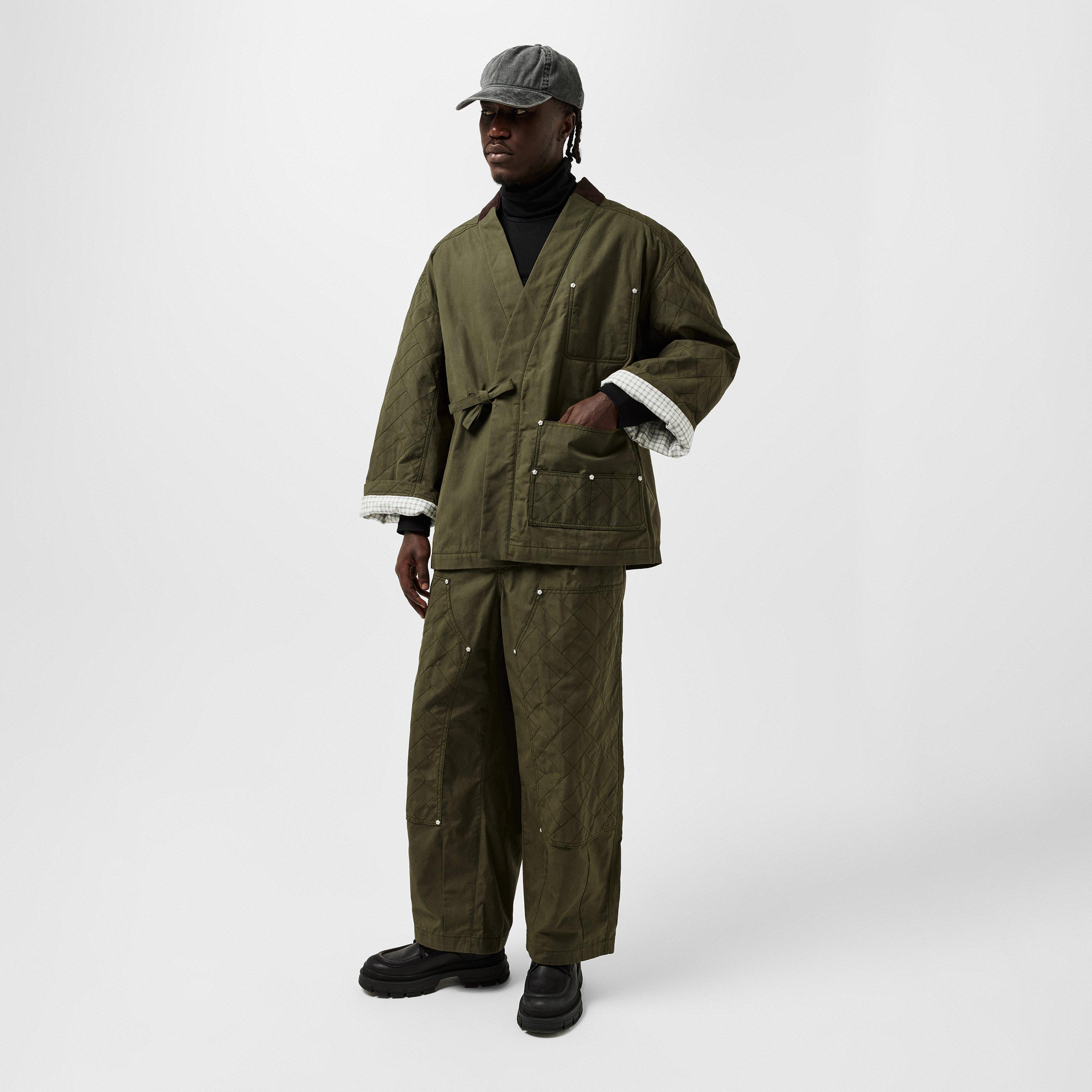 KNZO Double Knee Straight Leg Trouser