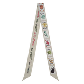 Pink and Green Headband Paper - Silk
