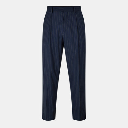 Tailored Fit Straight Leg Trousers