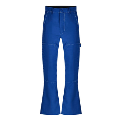 Flaired Straight Trousers