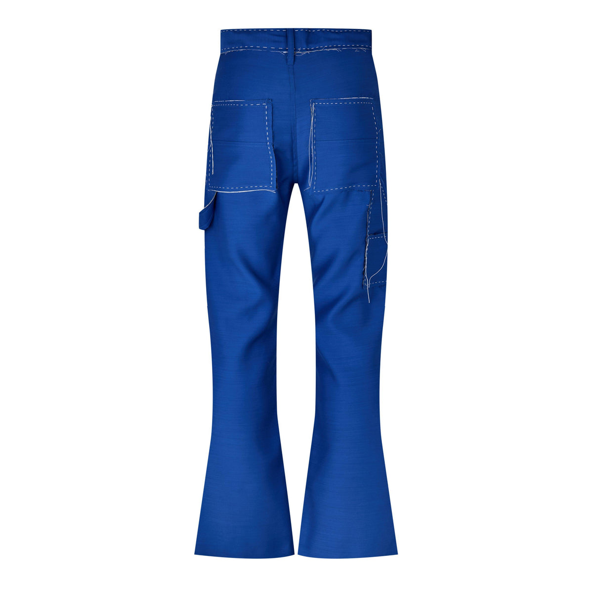 Flaired Straight Trousers