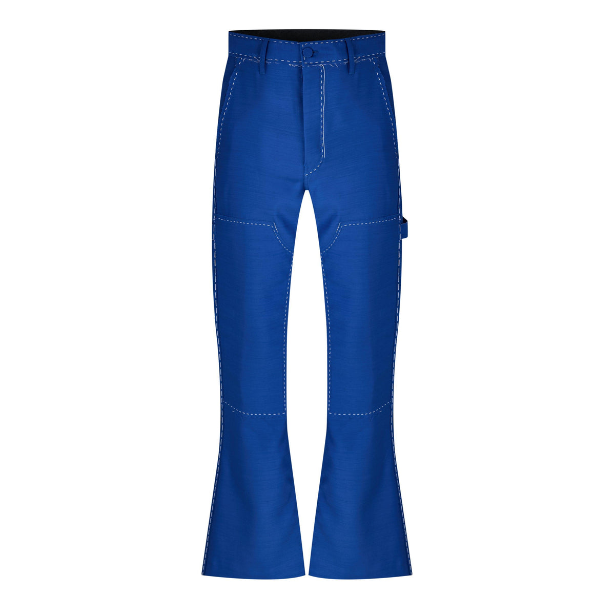 Flaired Straight Trousers