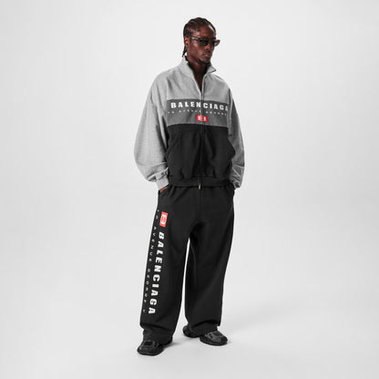 Wide Leg Jersey Open Hem Joggers