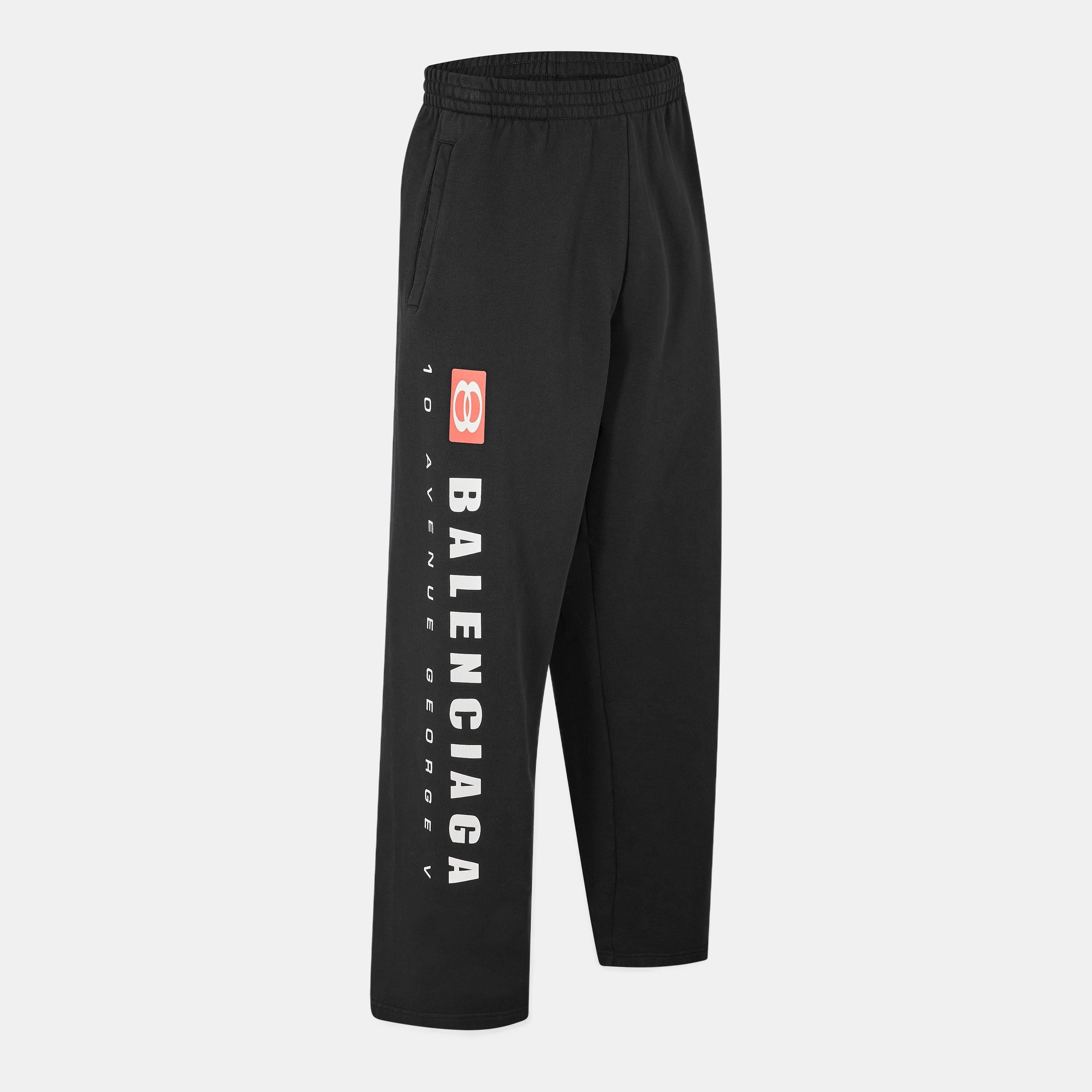 Men's Bal Wide Leg Open Hem Jersey Joggers