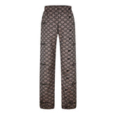 All-Over Monogram Track Bottoms
