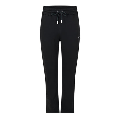 Outline Diagonal Cotton Open Hem Fleece Joggers