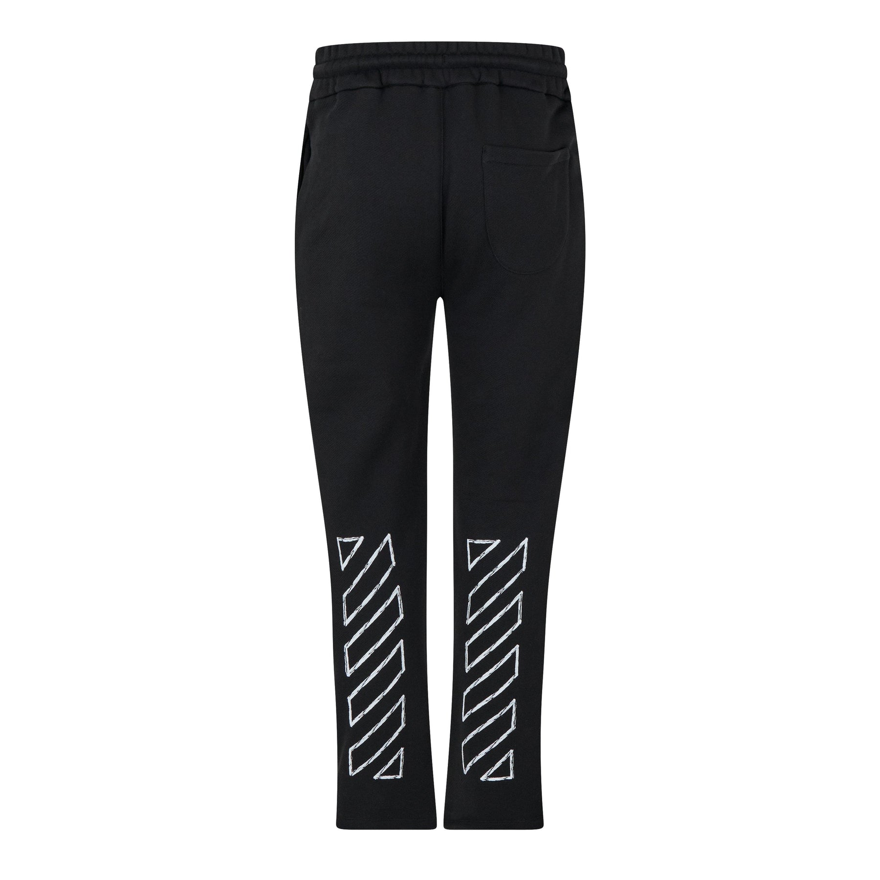 Outline Diagonal Jogging Bottoms