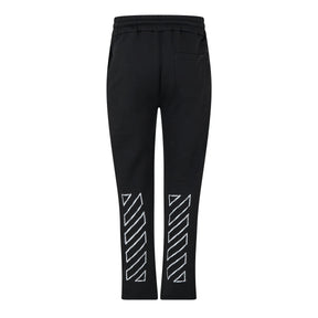 Outline Diagonal Jogging Bottoms