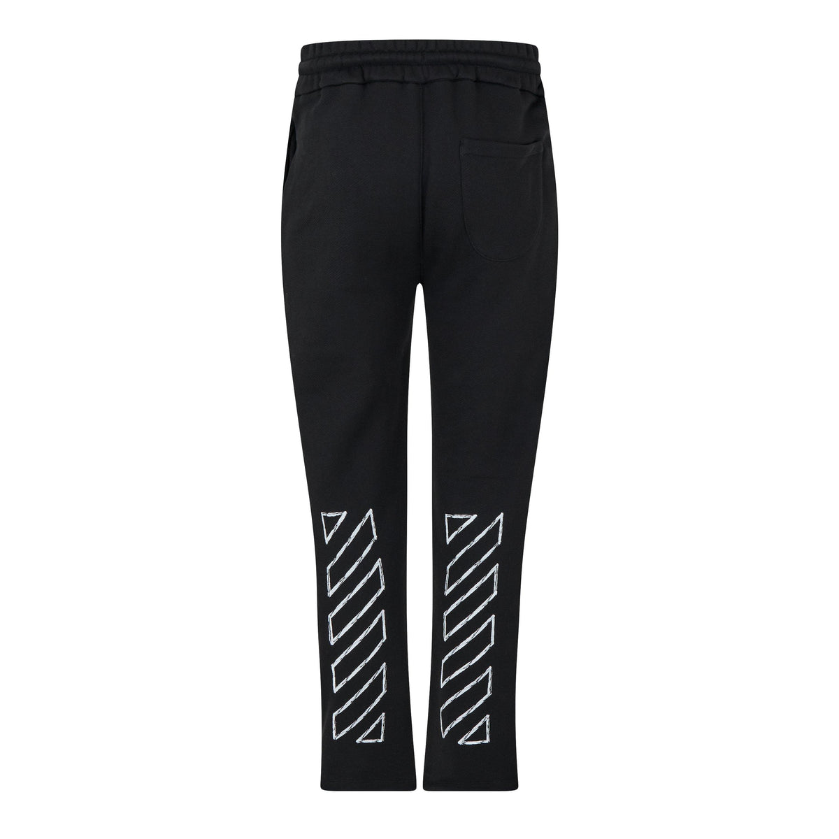 Outline Diagonal Jogging Bottoms