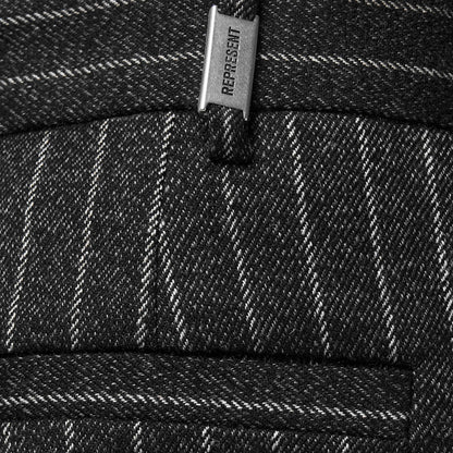 Stepped Straight Leg Trousers