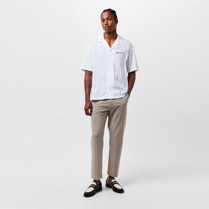 Straight Leg Tailored Trousers