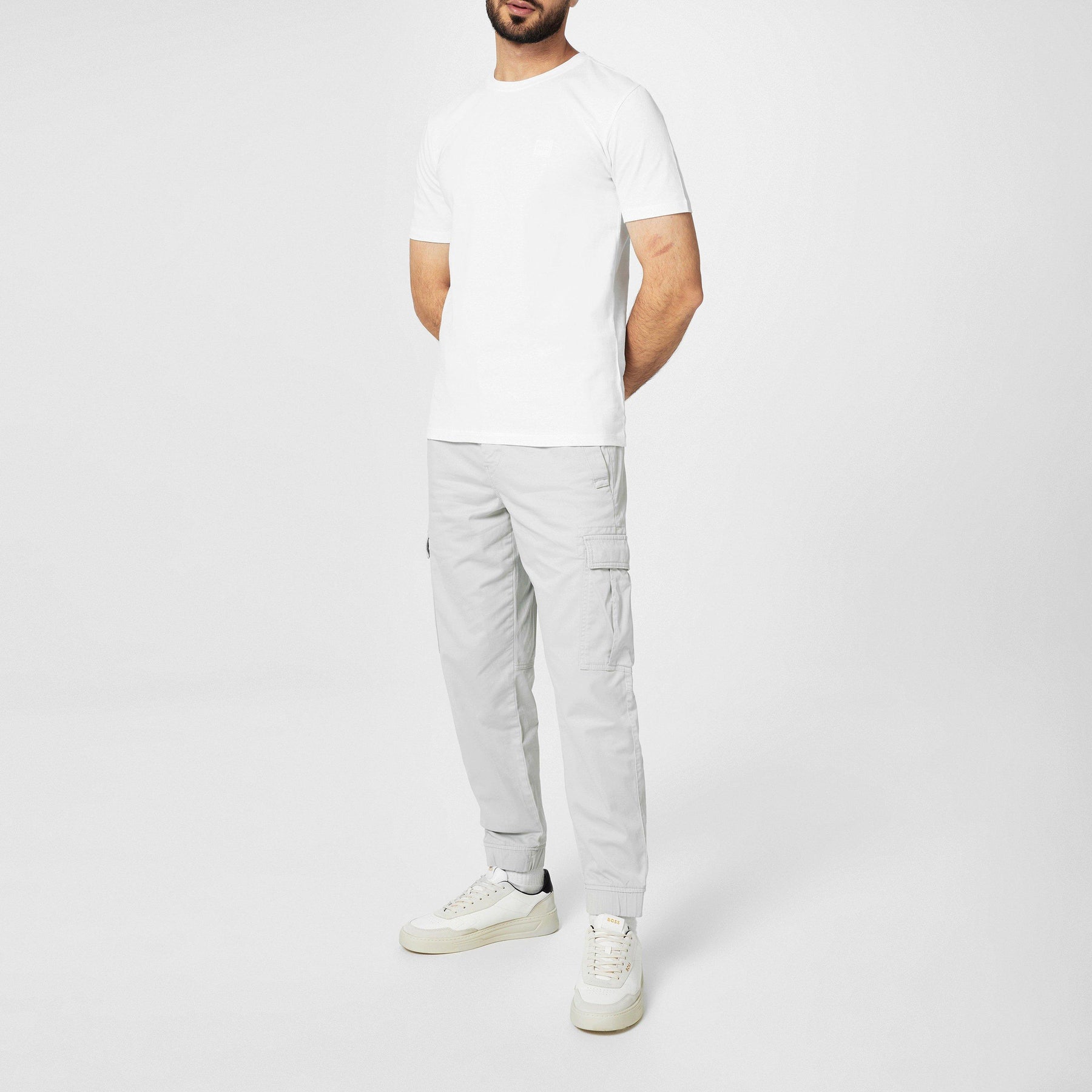 Men's Sisla-4 Cargo Trousers, Six-Pocket Design