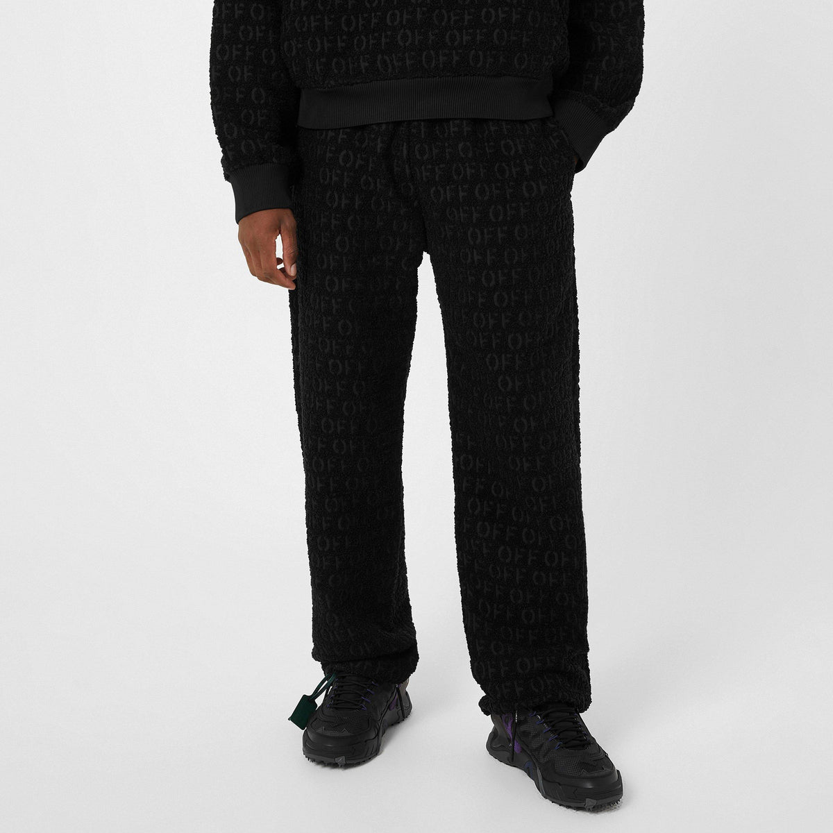 Bouclé Casual Trousers