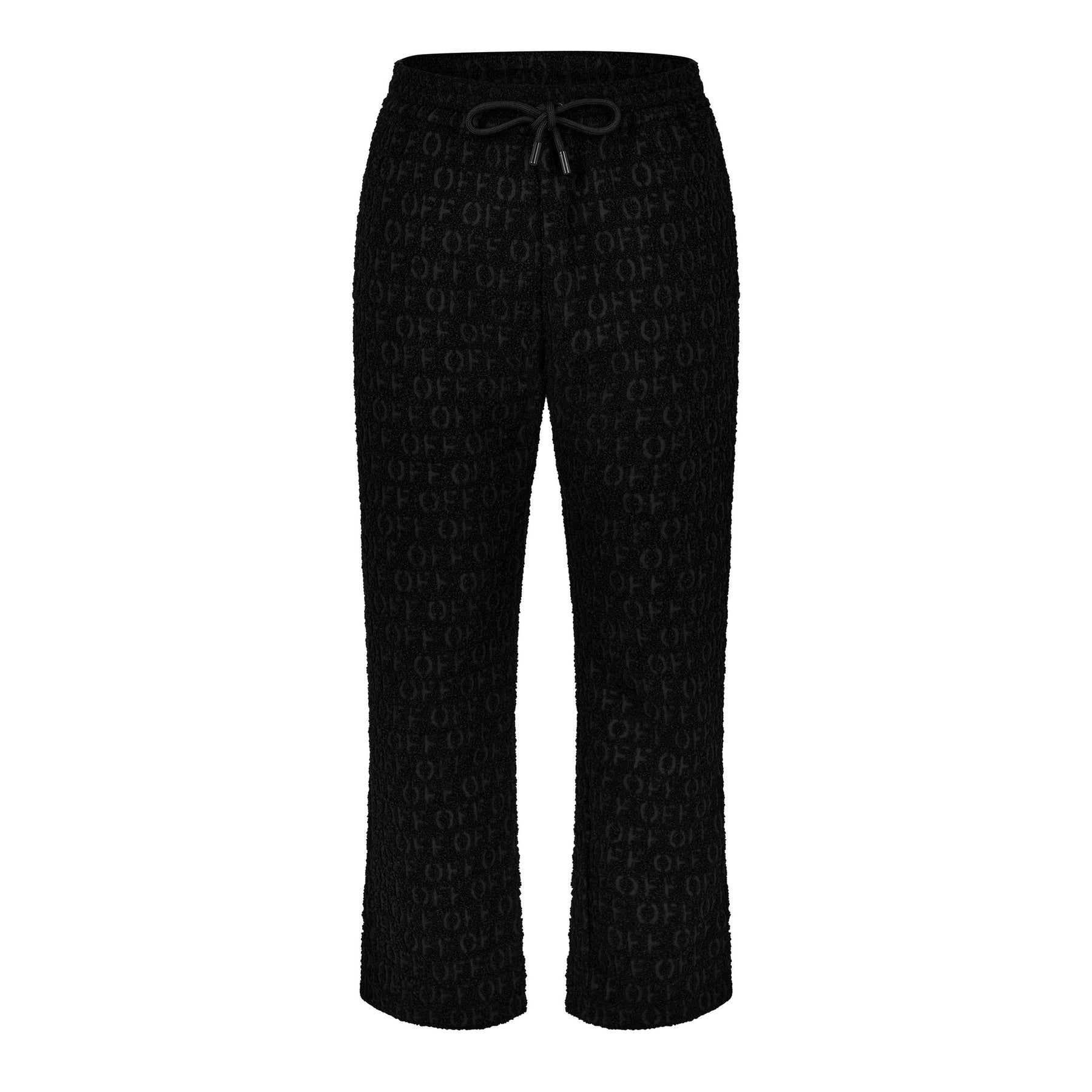Bouclé Casual Trousers
